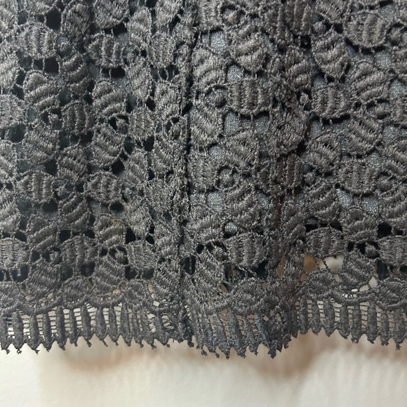 DVF Diane Von Furstenberg CARITAN Crochet Lace Long Sleeve Mini Dress size 4 - Picture 7 of 11